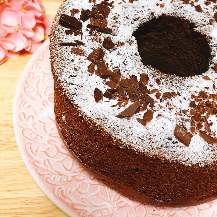 簡単ココアシフォンケーキ レシピ 作り方 By Sweet Sweet 楽天レシピ 簡単ココアシフォンケーキ レシピ 作り方 By Sweet Sweet 楽天レシピ